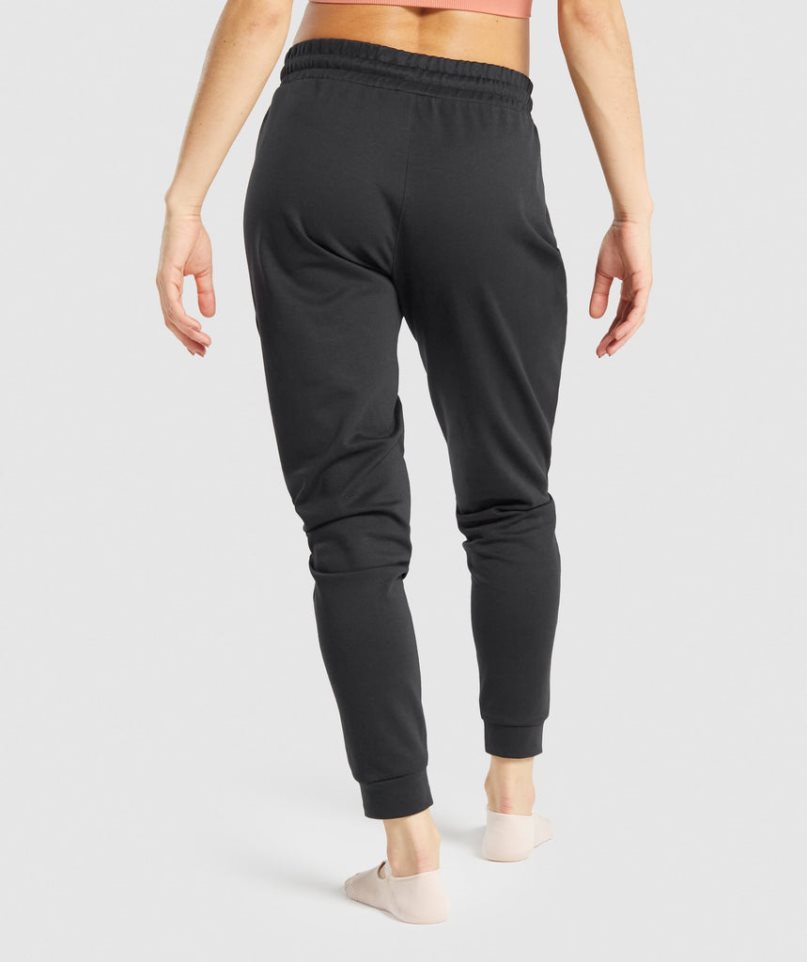 Women's Gymshark Studio Jogger Black | CA 610ND5